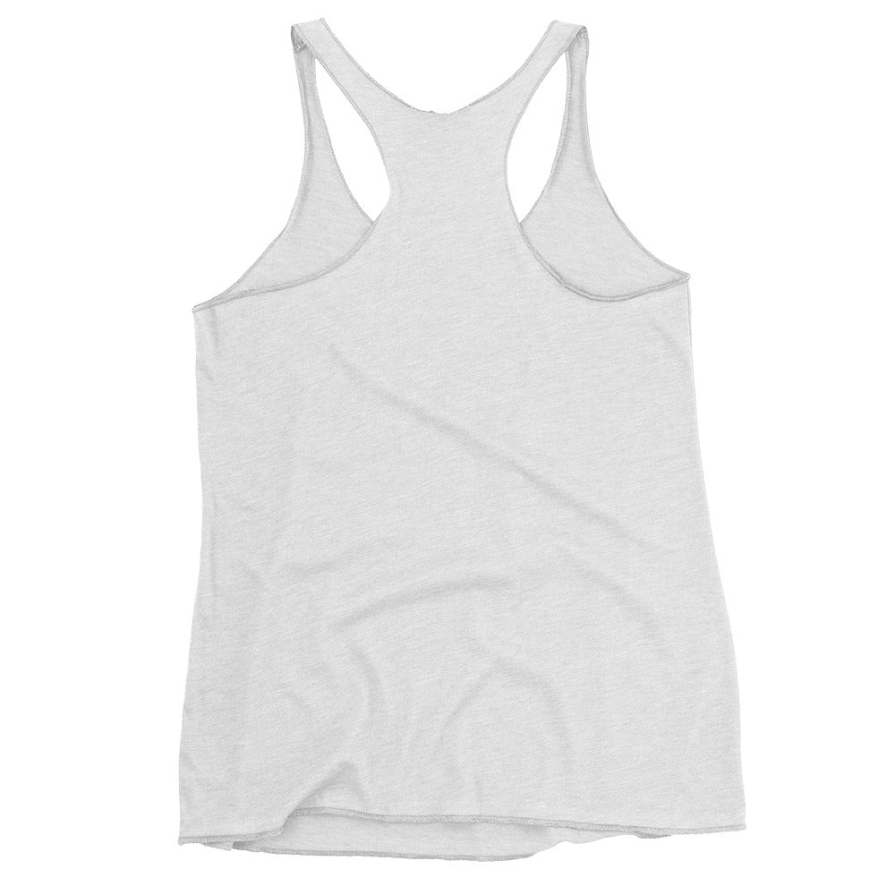 Women's Racerback Tank / My Broke baby daddy needs to dusumin