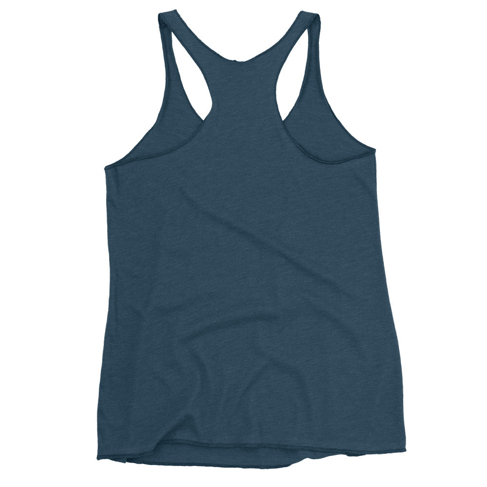 Women's Racerback Tank / Sometimes you got to pop out and show'em