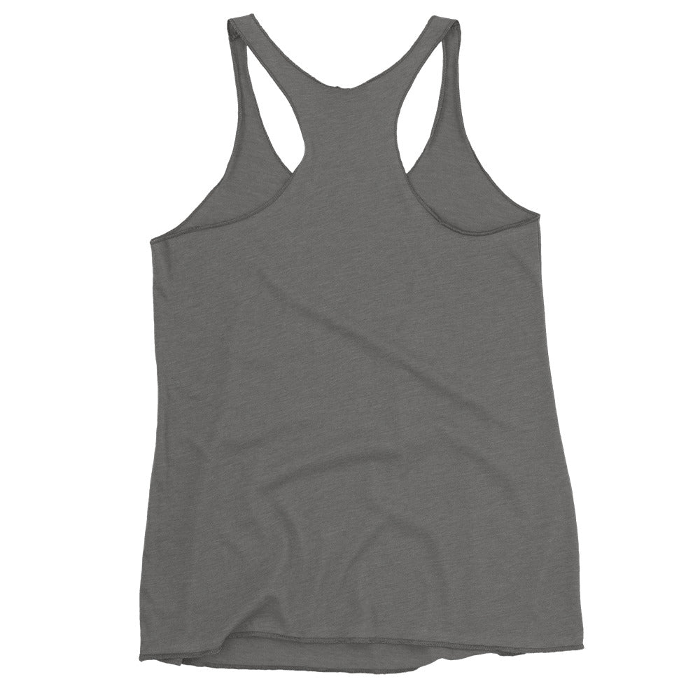 Women's Racerback Tank / Over my family