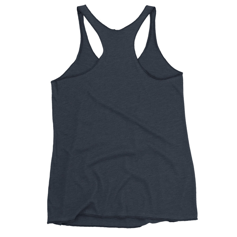 Women's Racerback Tank / My begging baby mama need to dusumin