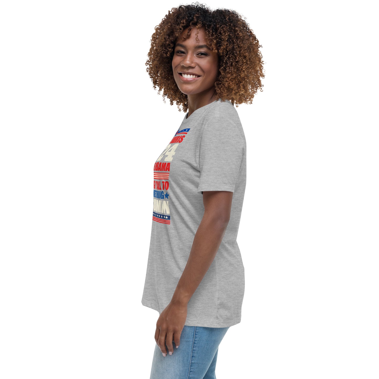 Women's Relaxed T-Shirt / kamala 2024 Go Girl 1