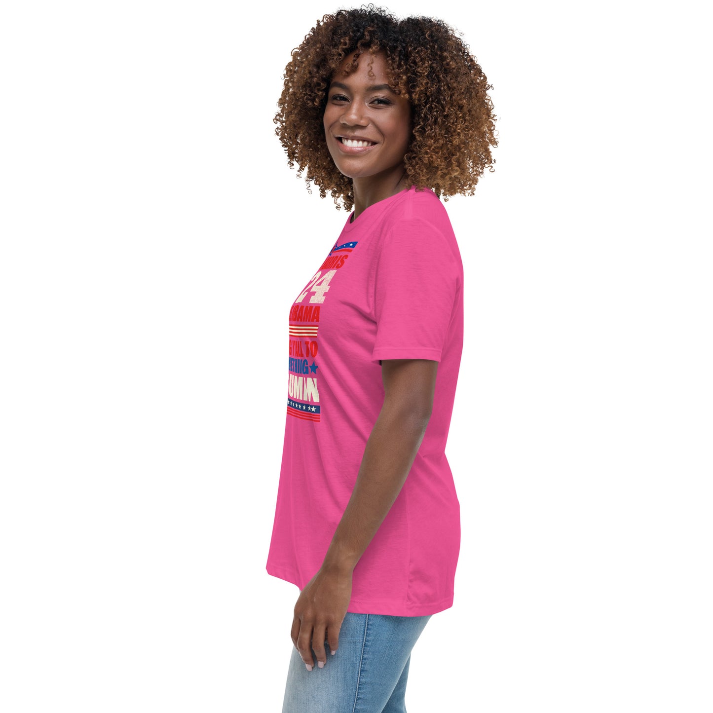 Women's Relaxed T-Shirt / kamala 2024 Go Girl 1