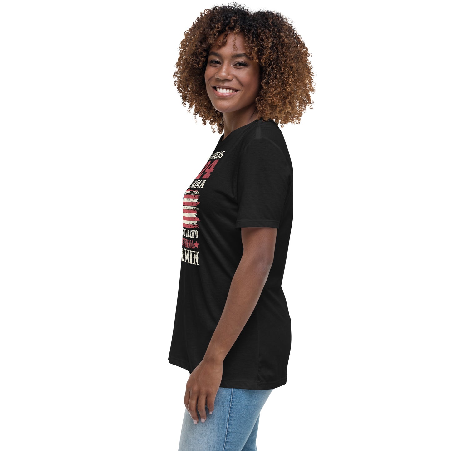 Women's Relaxed T-Shirt / Kamala 2024 Go Girl 1