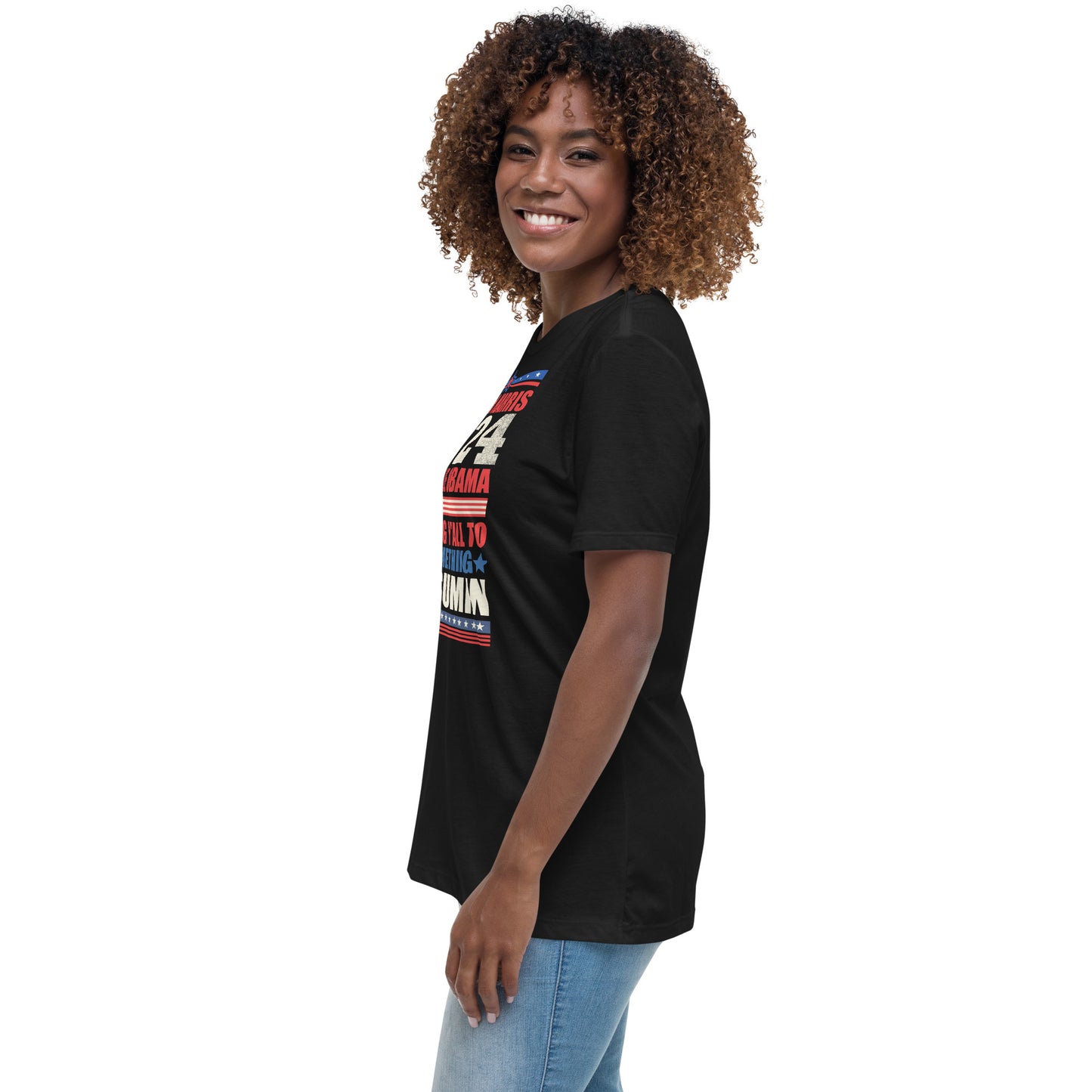 Women's Relaxed T-Shirt / kamala 2024 Go Girl 1