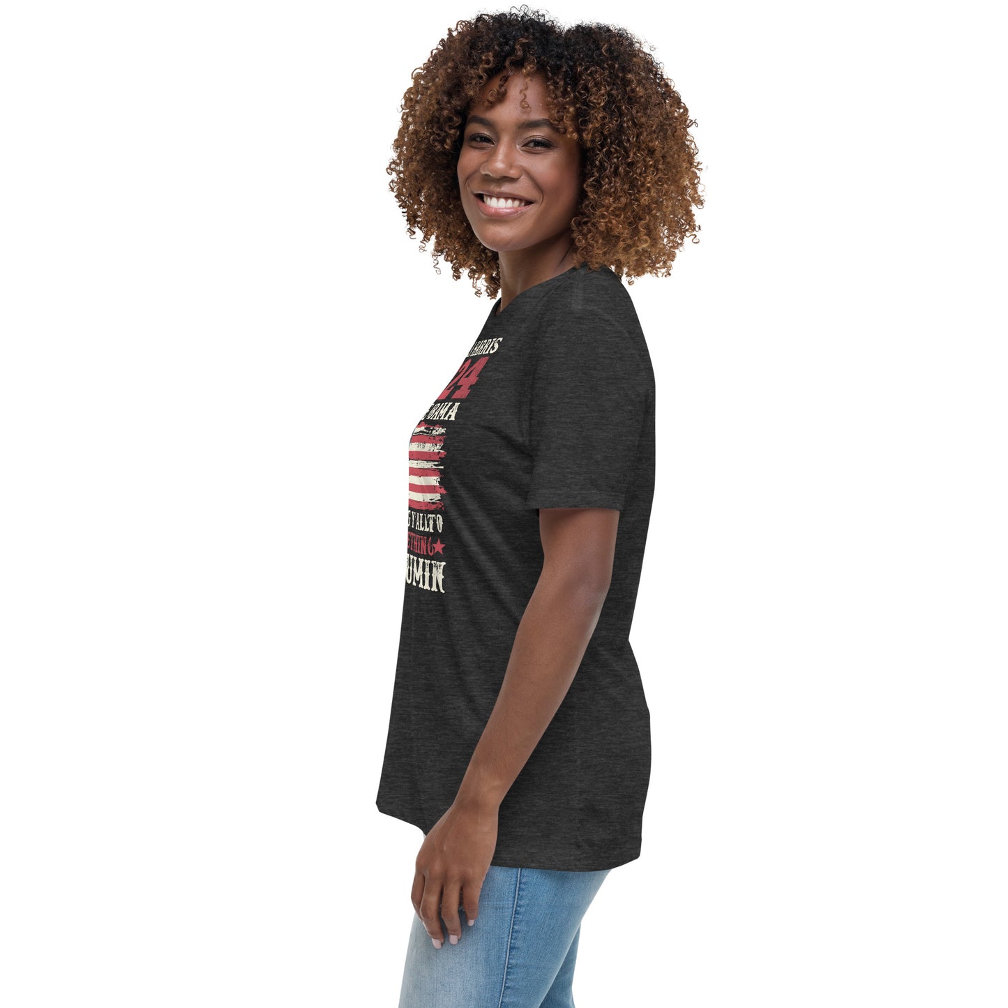 Women's Relaxed T-Shirt / Kamala 2024 Go Girl 1