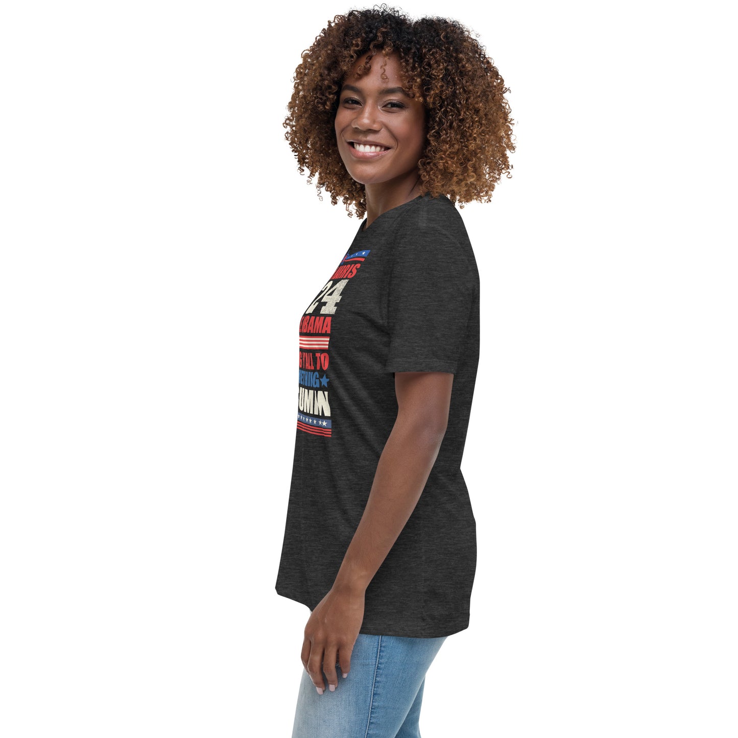 Women's Relaxed T-Shirt / kamala 2024 Go Girl 1