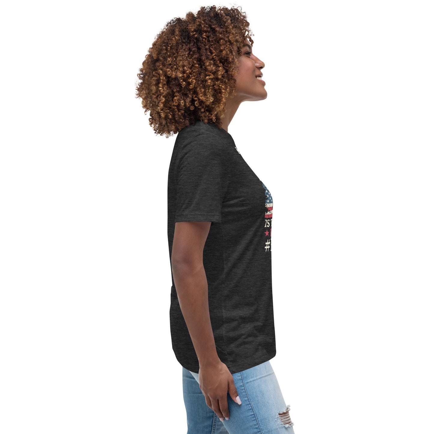 Women's Relaxed T-Shirt / Kamala 2024 Go Girl 1