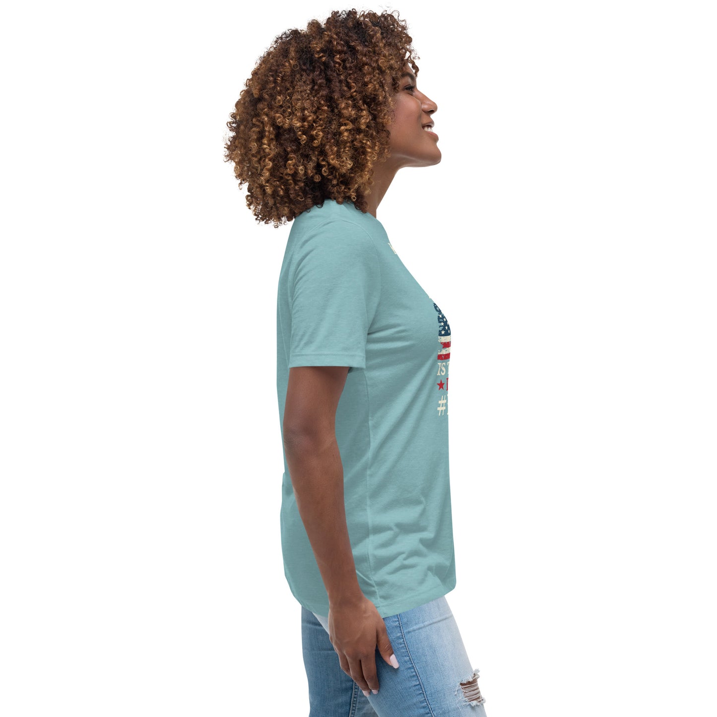 Women's Relaxed T-Shirt / Kamala 2024 Go Girl 1