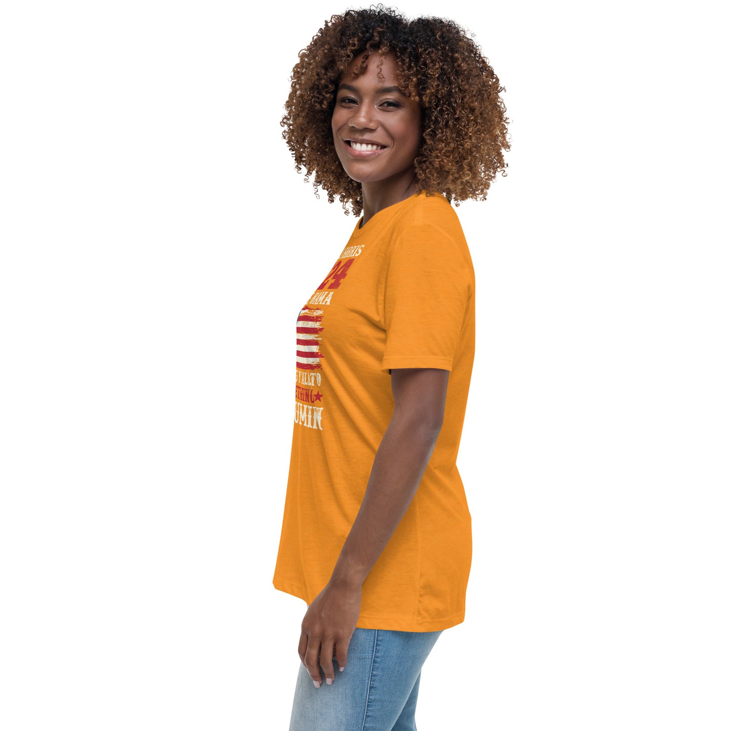 Women's Relaxed T-Shirt / Kamala 2024 Go Girl 1