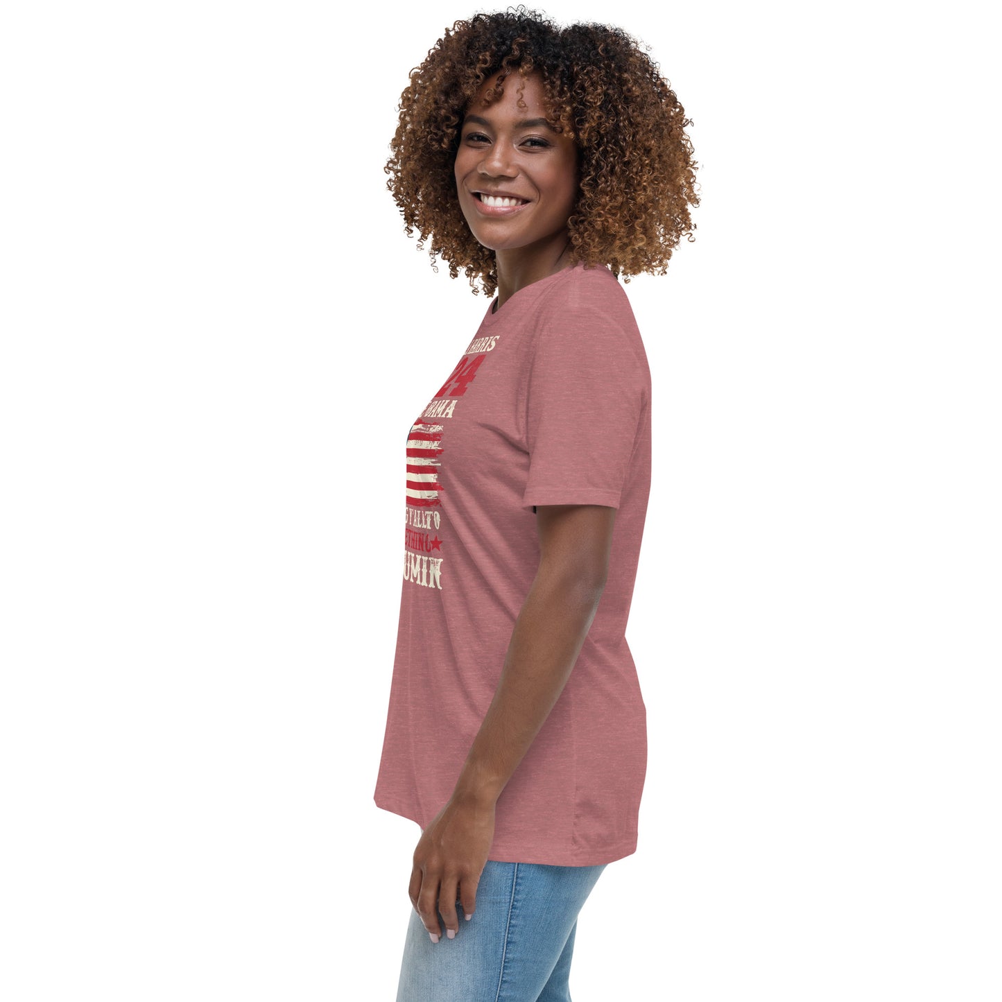 Women's Relaxed T-Shirt / Kamala 2024 Go Girl 1