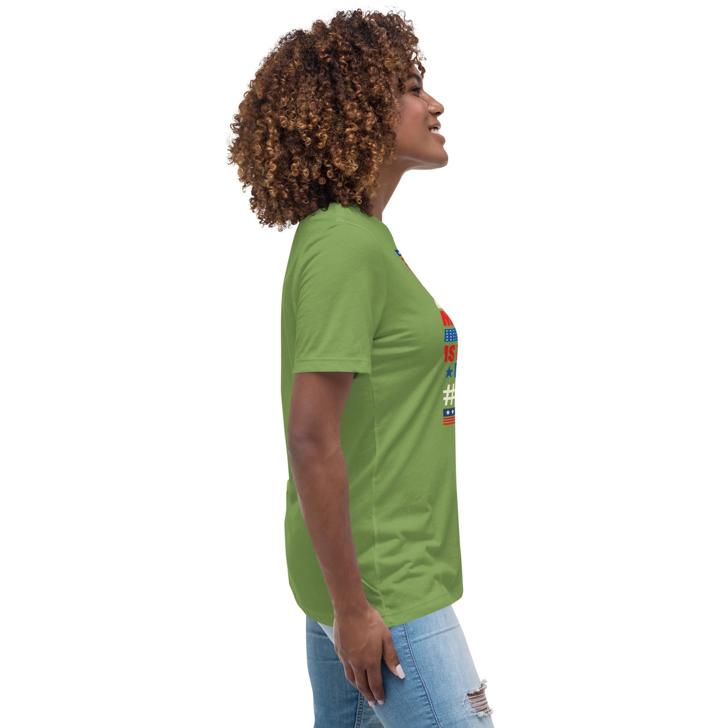 Women's Relaxed T-Shirt / kamala 2024 Go Girl 1