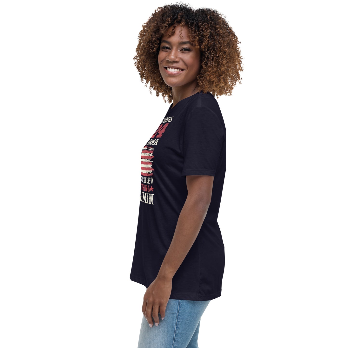 Women's Relaxed T-Shirt / Kamala 2024 Go Girl 1