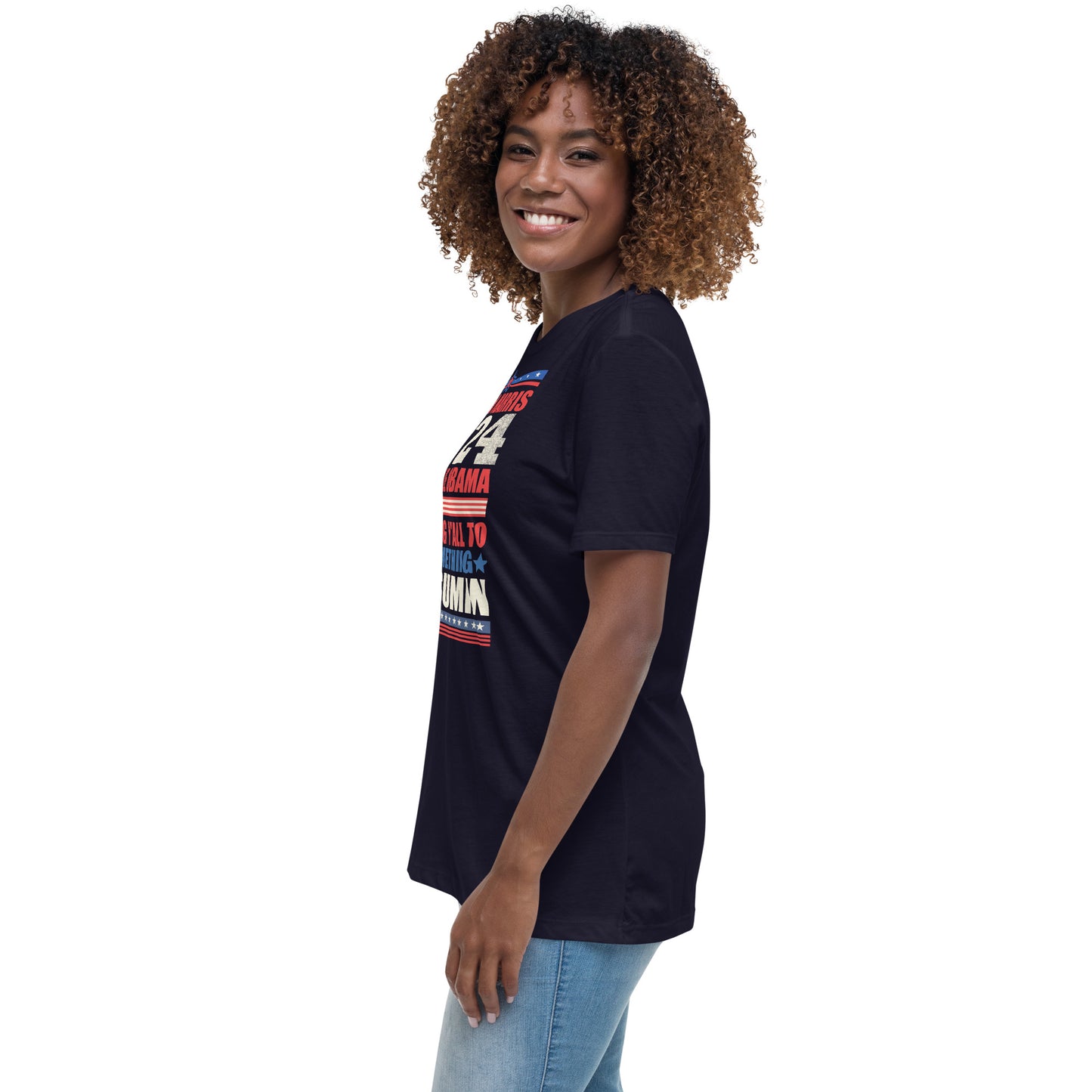 Women's Relaxed T-Shirt / kamala 2024 Go Girl 1